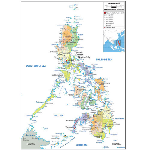 필리핀(philippines map)지도